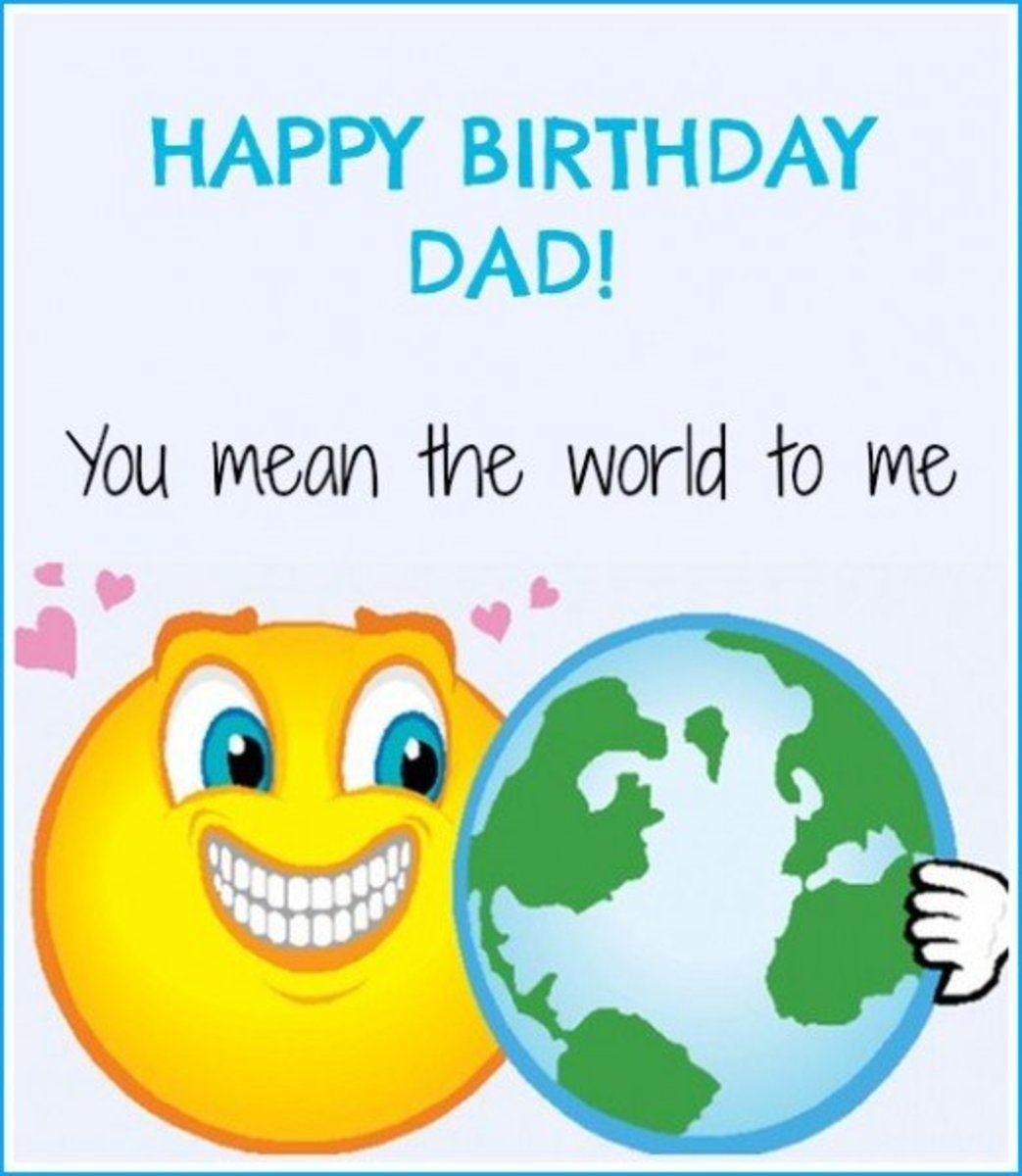 HAPPY BIRTHDAY DAD Free Birthday Greetings Cards Messages HubPages