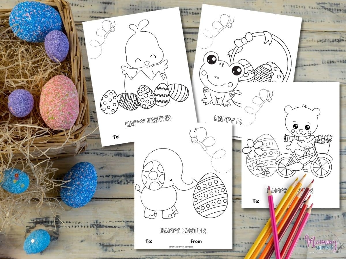 Free Easter Printables Cards