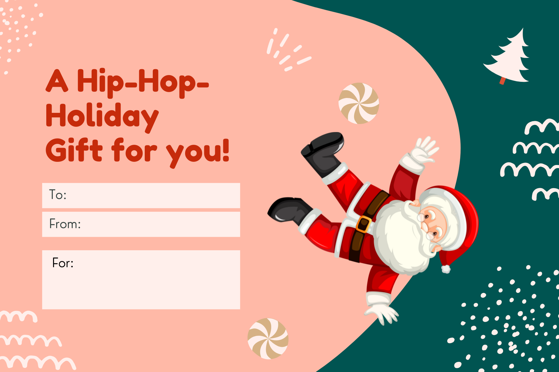 Happy Holiday Gift Certificates For Dancers The Dancing Dance Mom