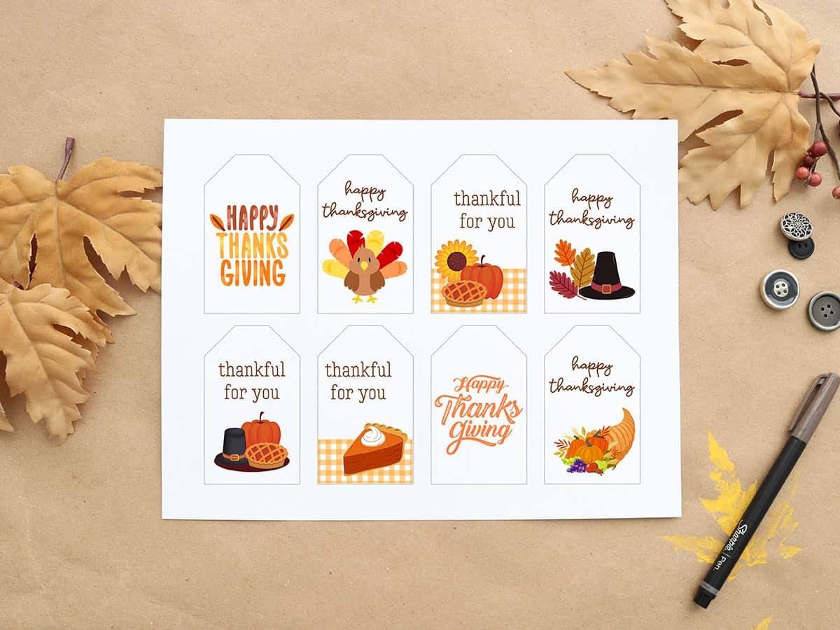 Free Thanksgiving Printable
