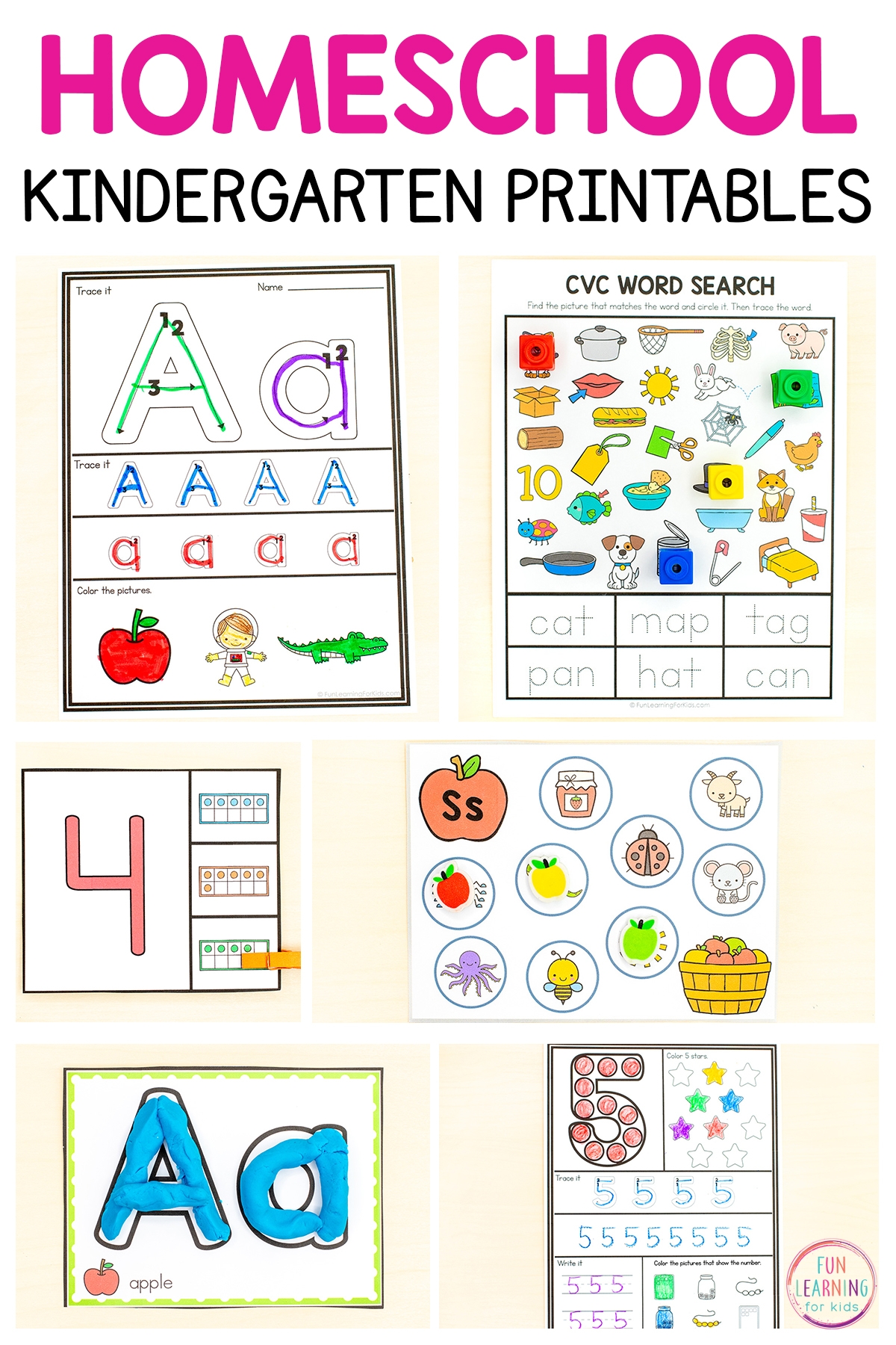 Free Printables For Kindergarten