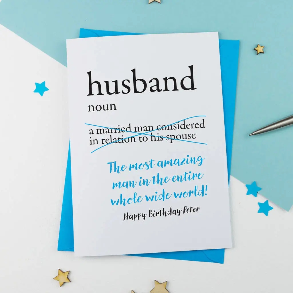 Husband Birthday Cards Printable Printable Party Favors