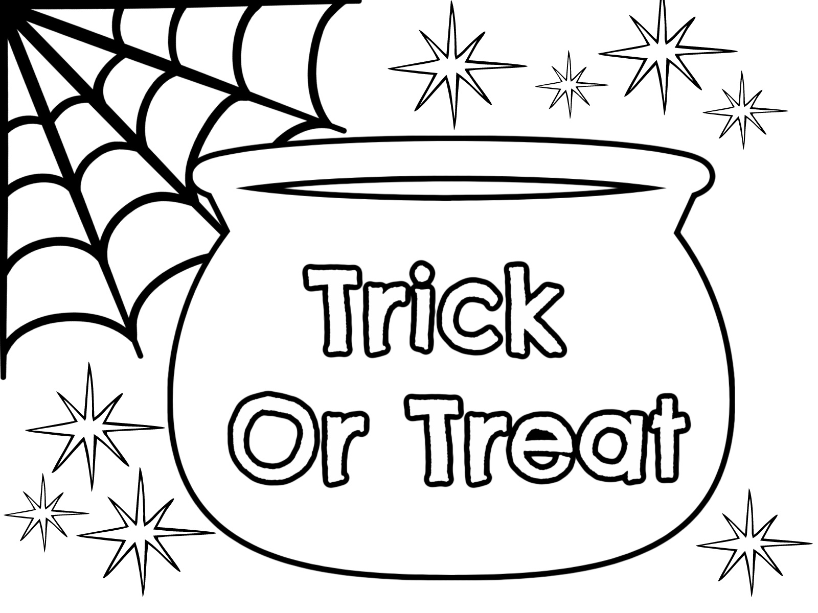 Kids Halloween Coloring Pages The Happy Flammily