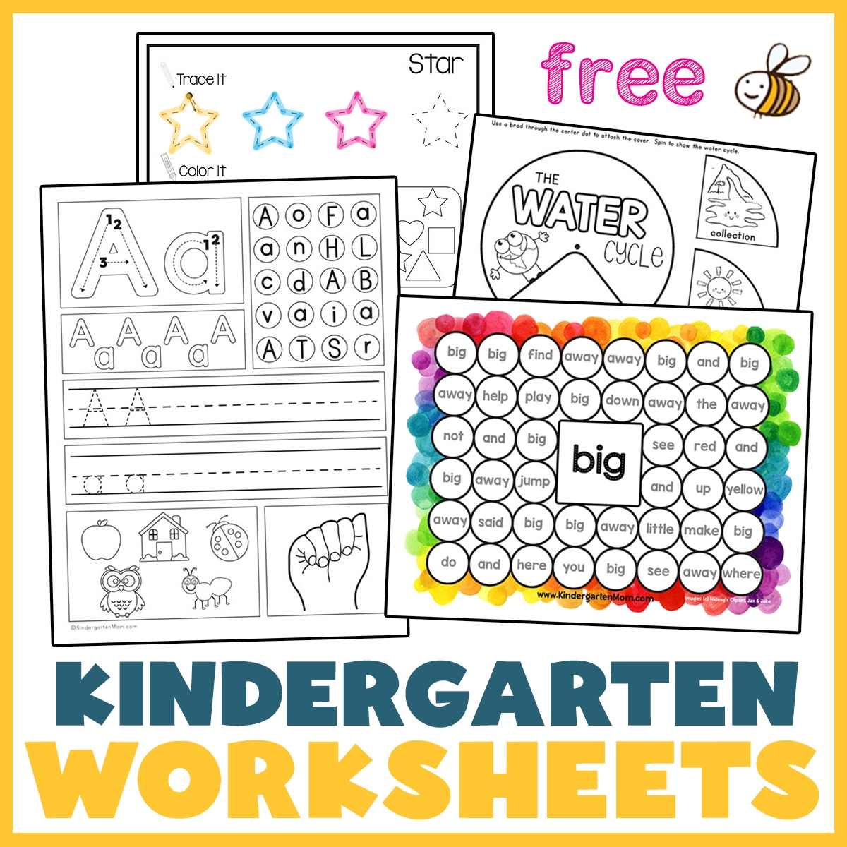 Kindergarten Worksheets Kindergarten Mom