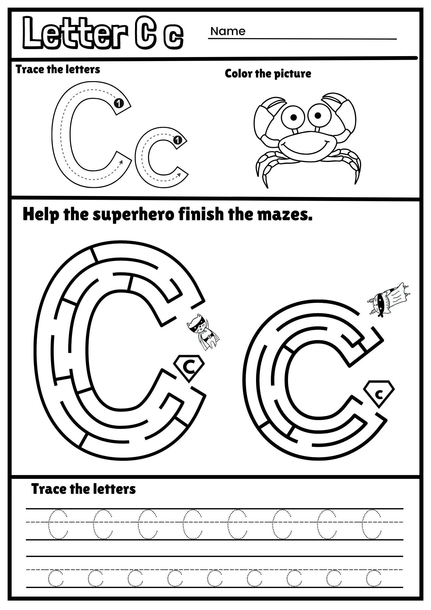 Alphabet Traceable Letters Printable Free Pdf