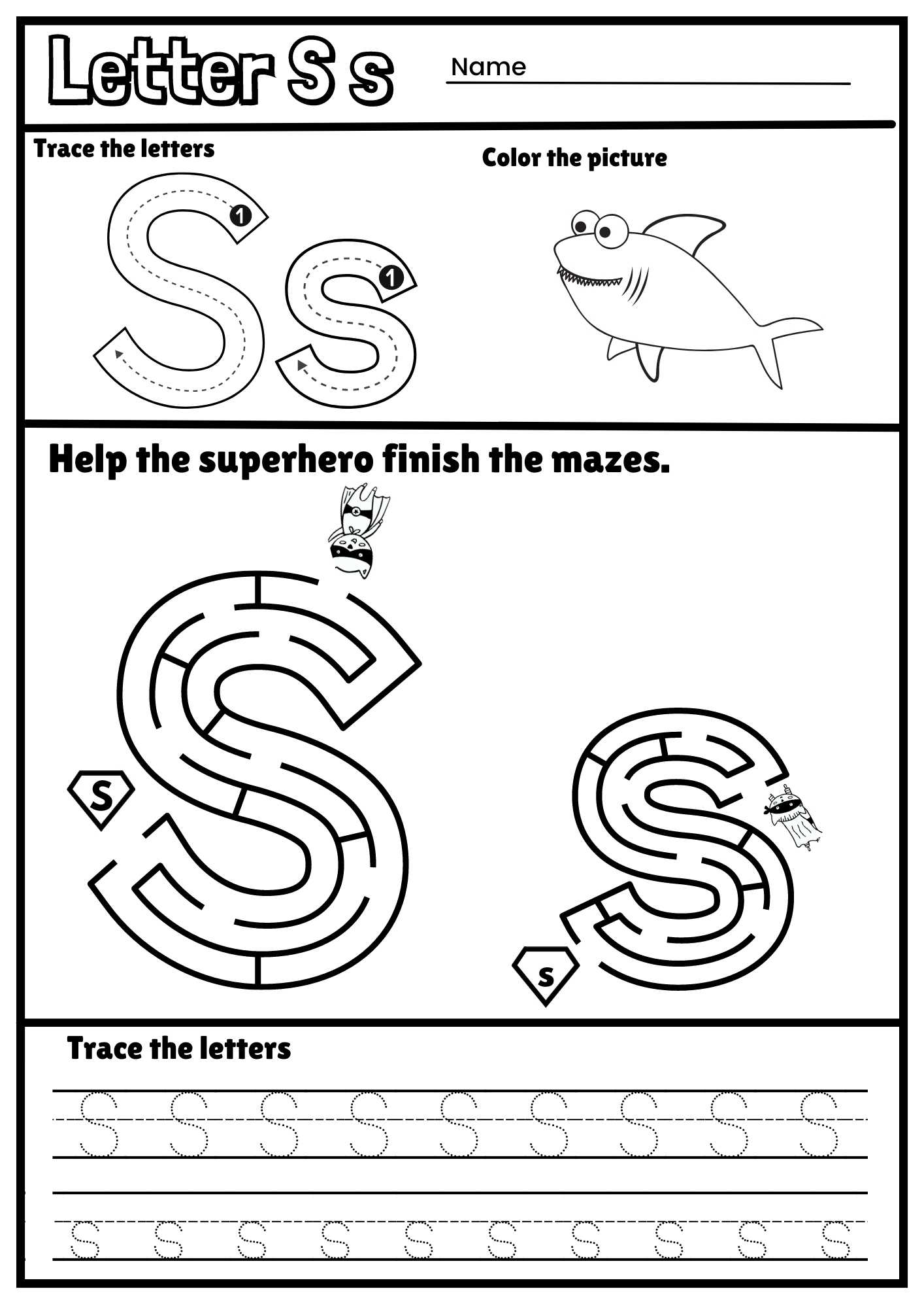 Alphabet Letters Printable Free Pdf