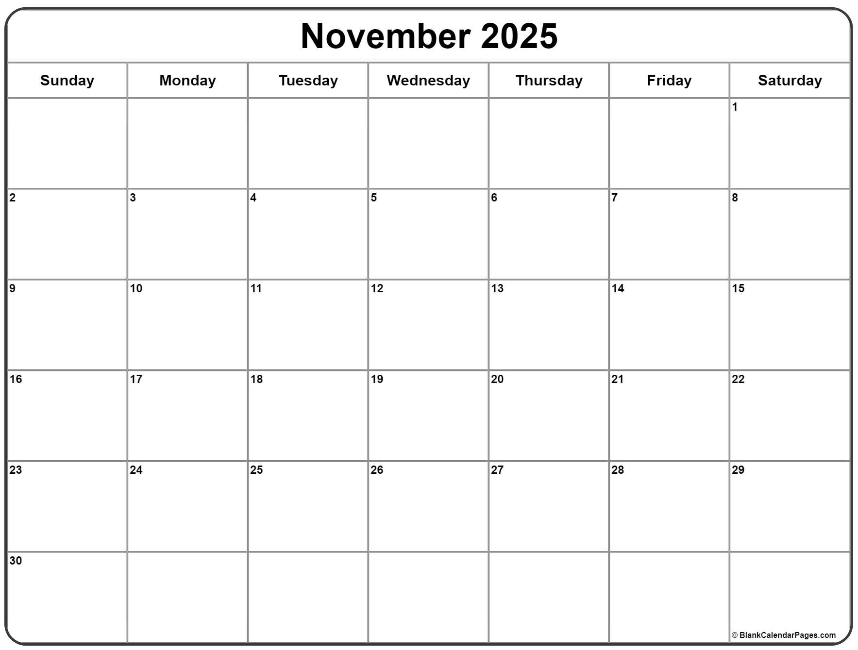 November 2022 Calendar Free Printable Calendars