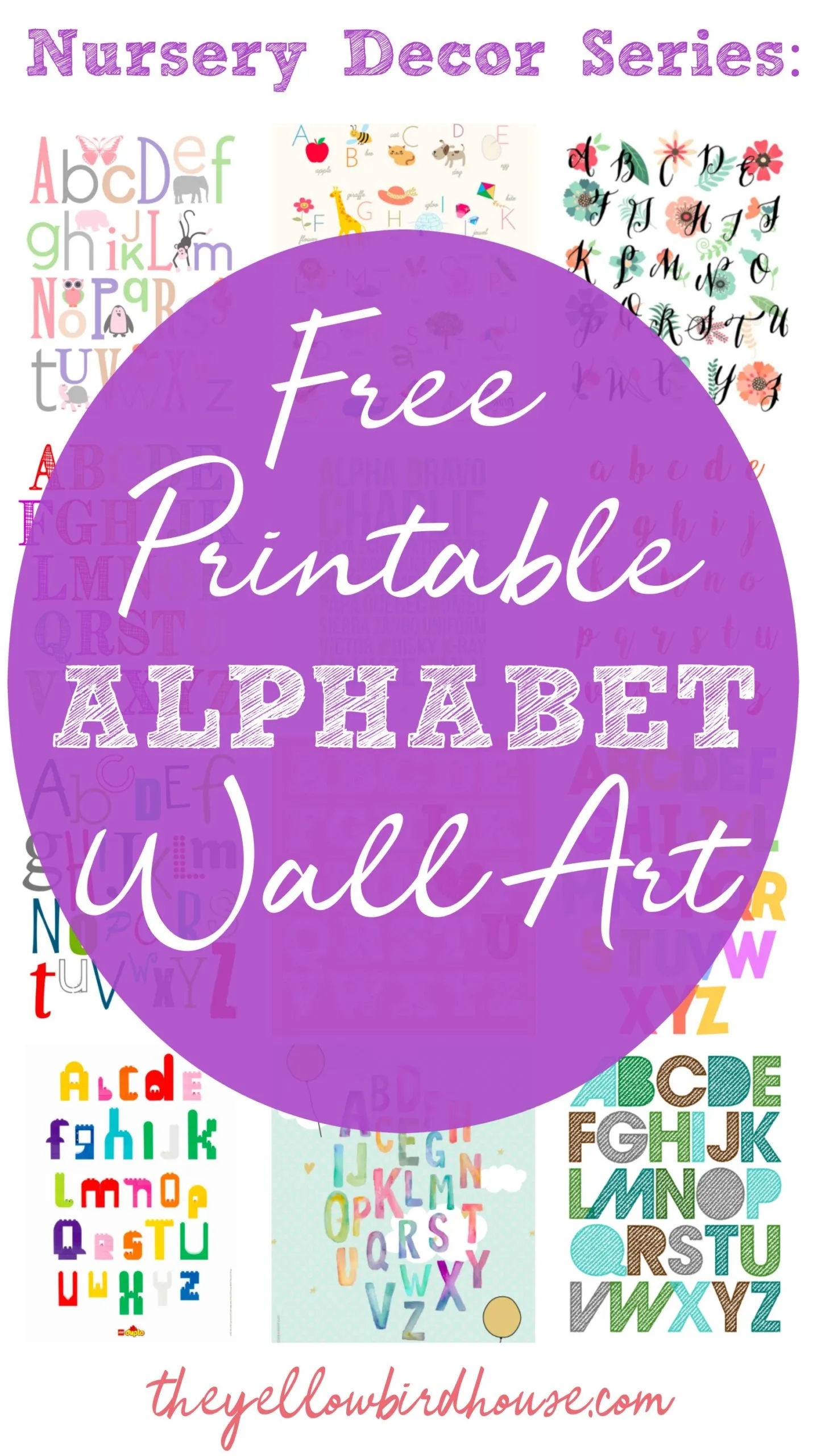 Alphabet Free Printables