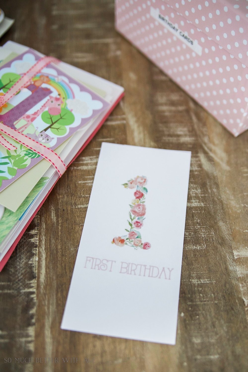 Organizing Kids Keepsakes Birthday Cards Free Printable Jamie Lundstrom