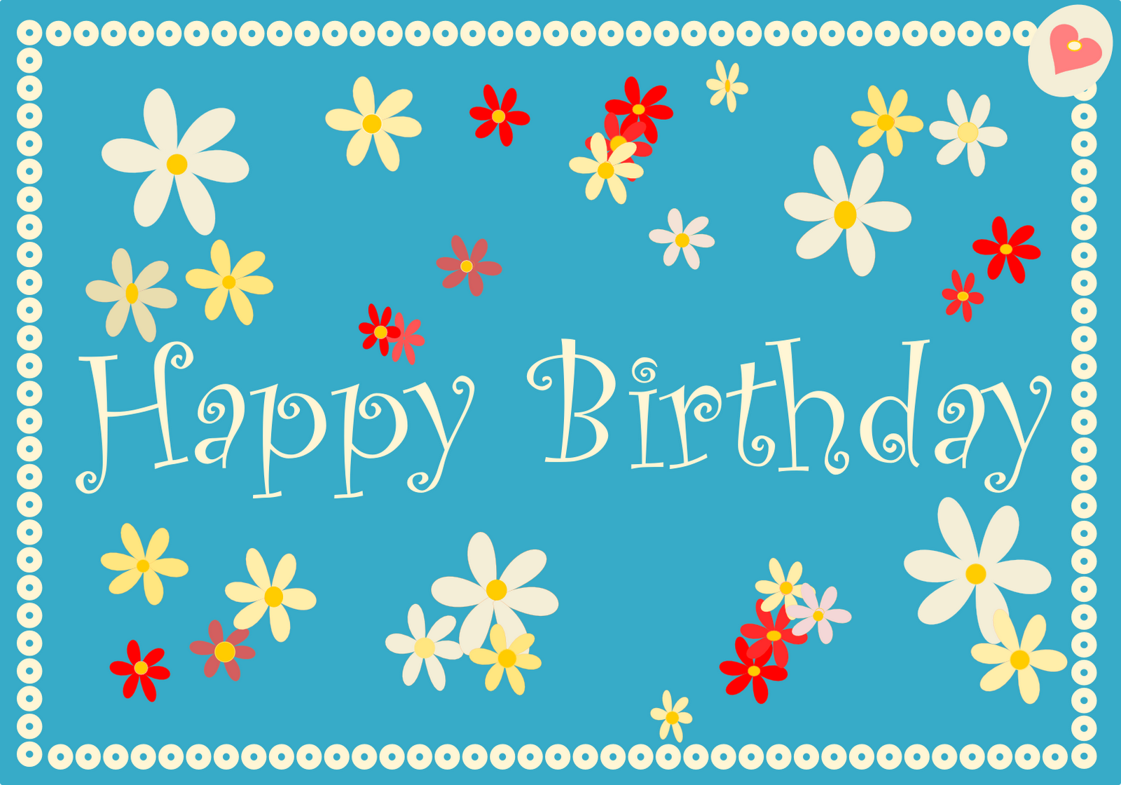 Original Happy Birthday Card