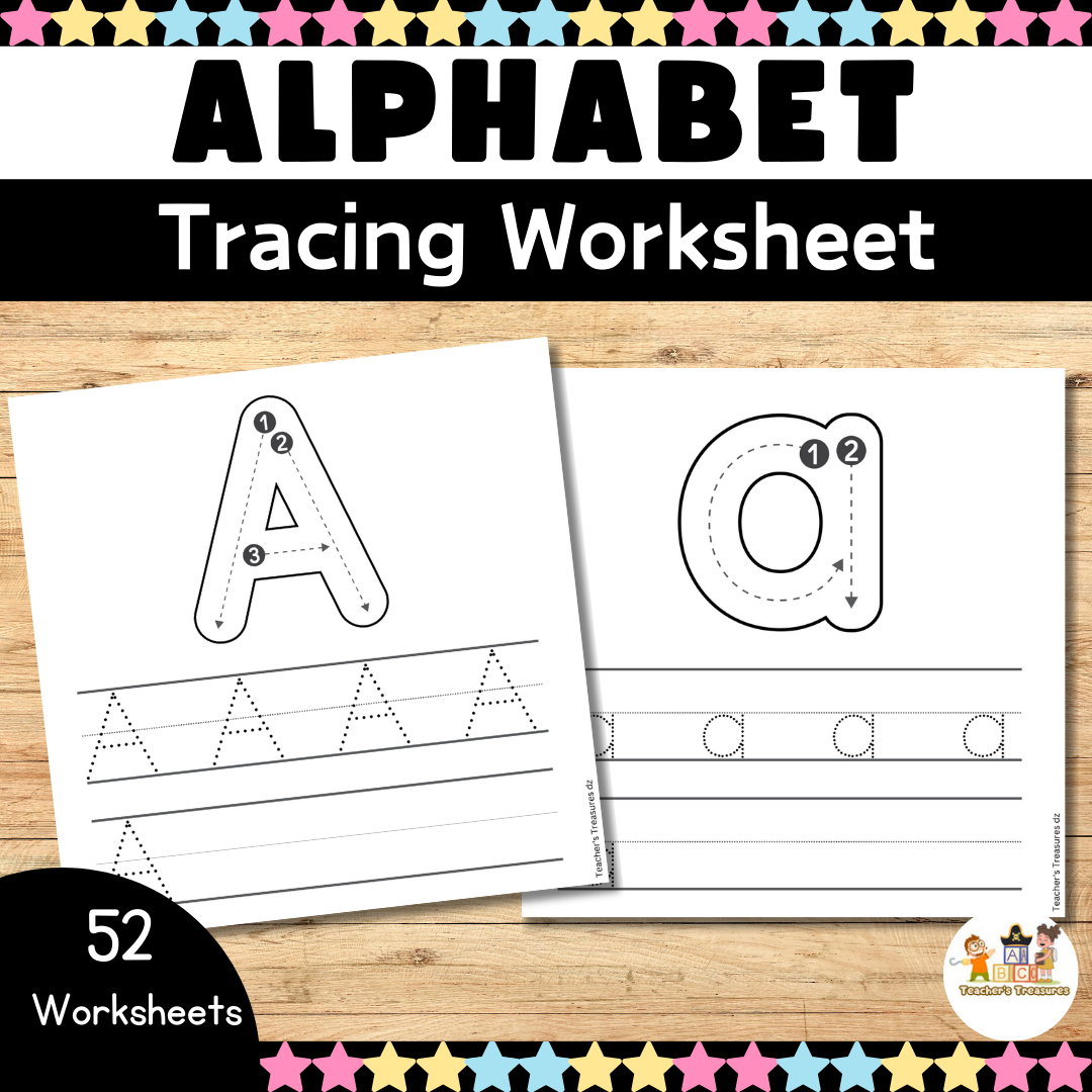 Preschool Kindergarten Alphabet Worksheets A Z Tracing And Writing Practice Made By Teachers