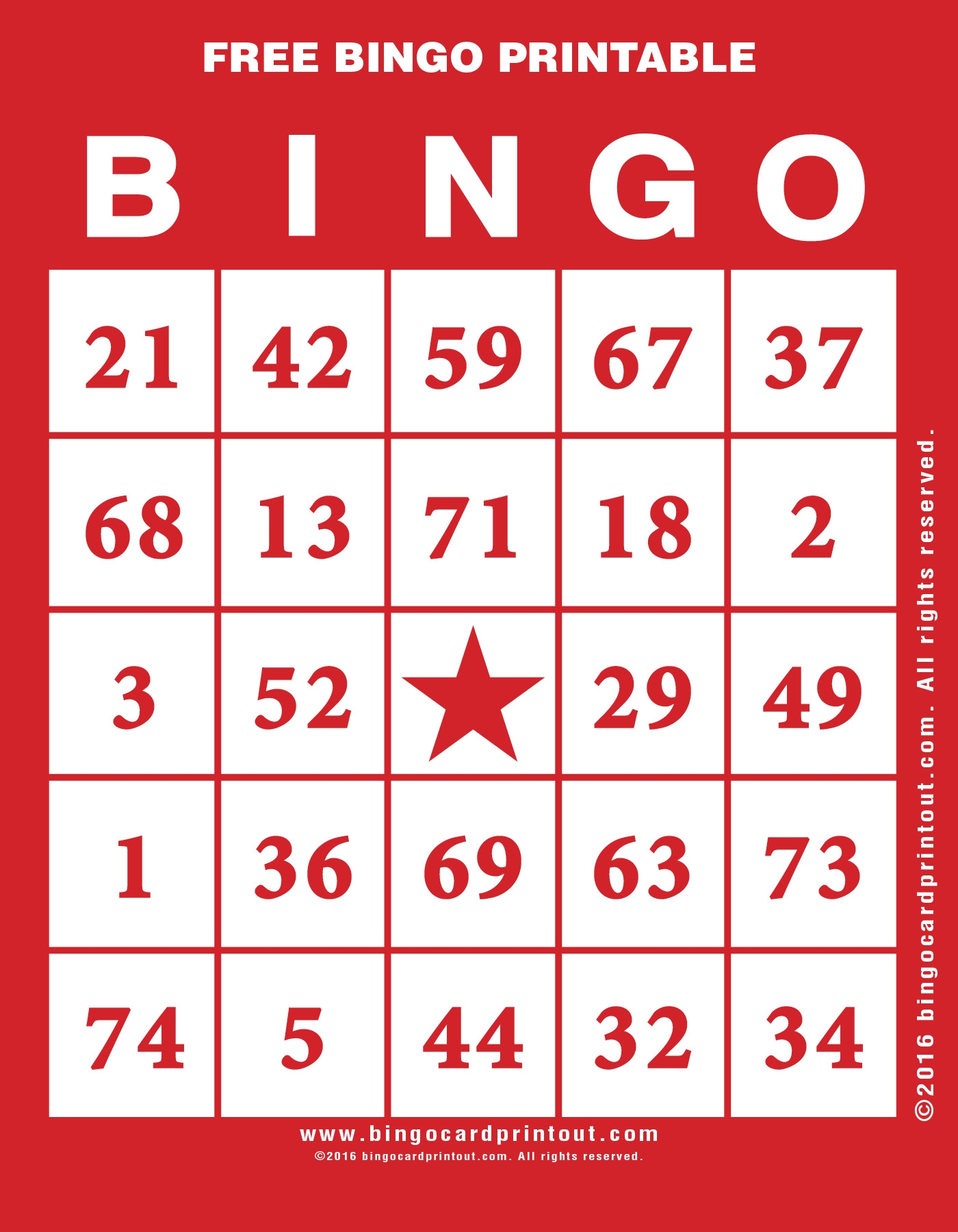 Printable Bingo Cards Archives BingoCardPrintout