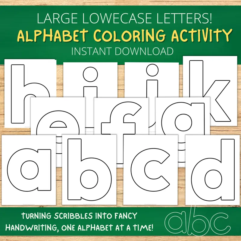 Full Alphabet Printables Free
