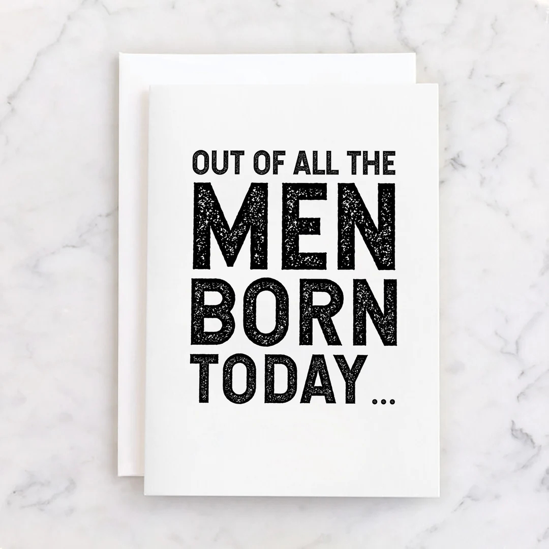 PRINTABLE Funny Birthday Card For Him Best Friend Gift For Men INSTANT DOWNLOAD The Best Etsy