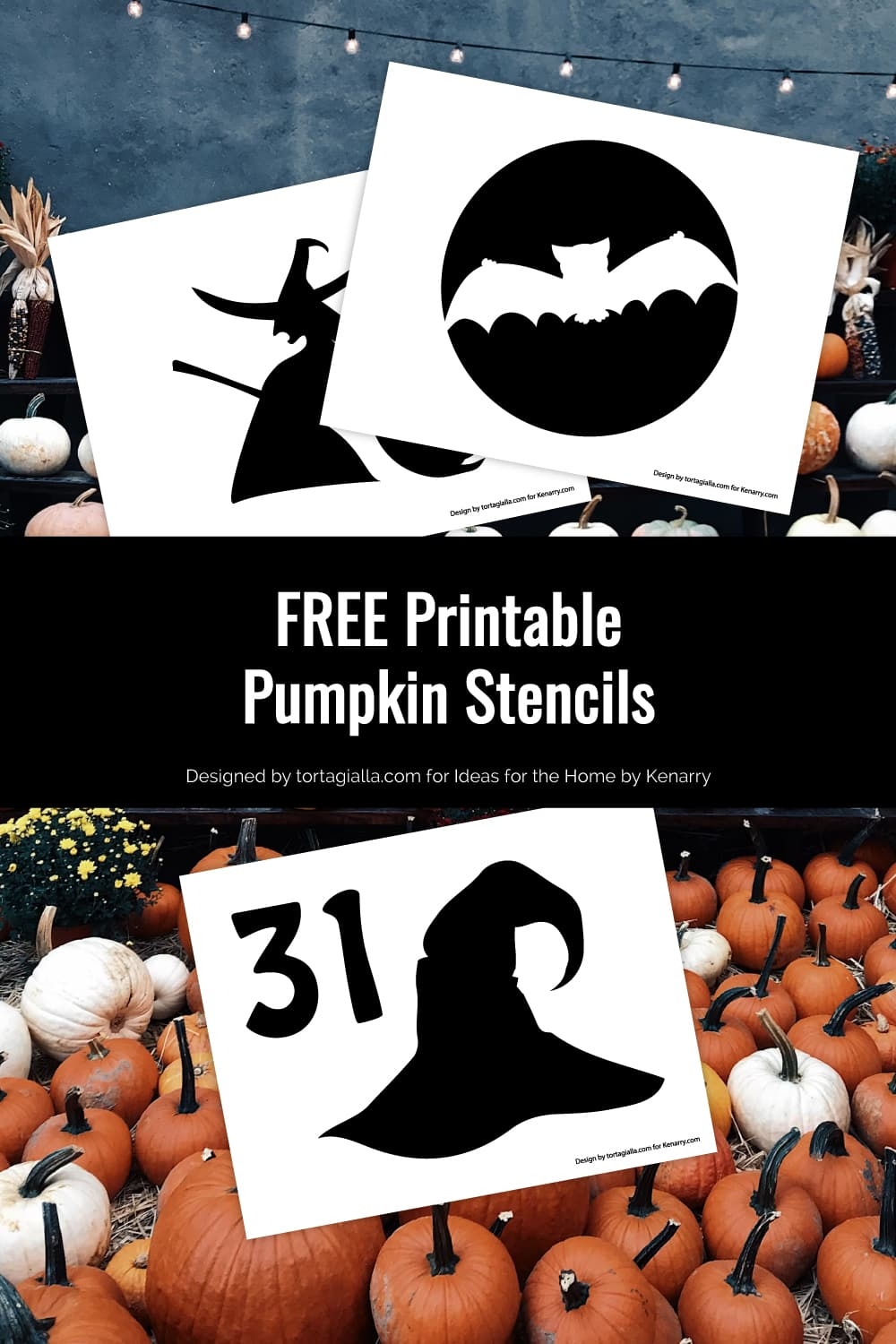 Easy Pumpkin Carving Templates Free Printable