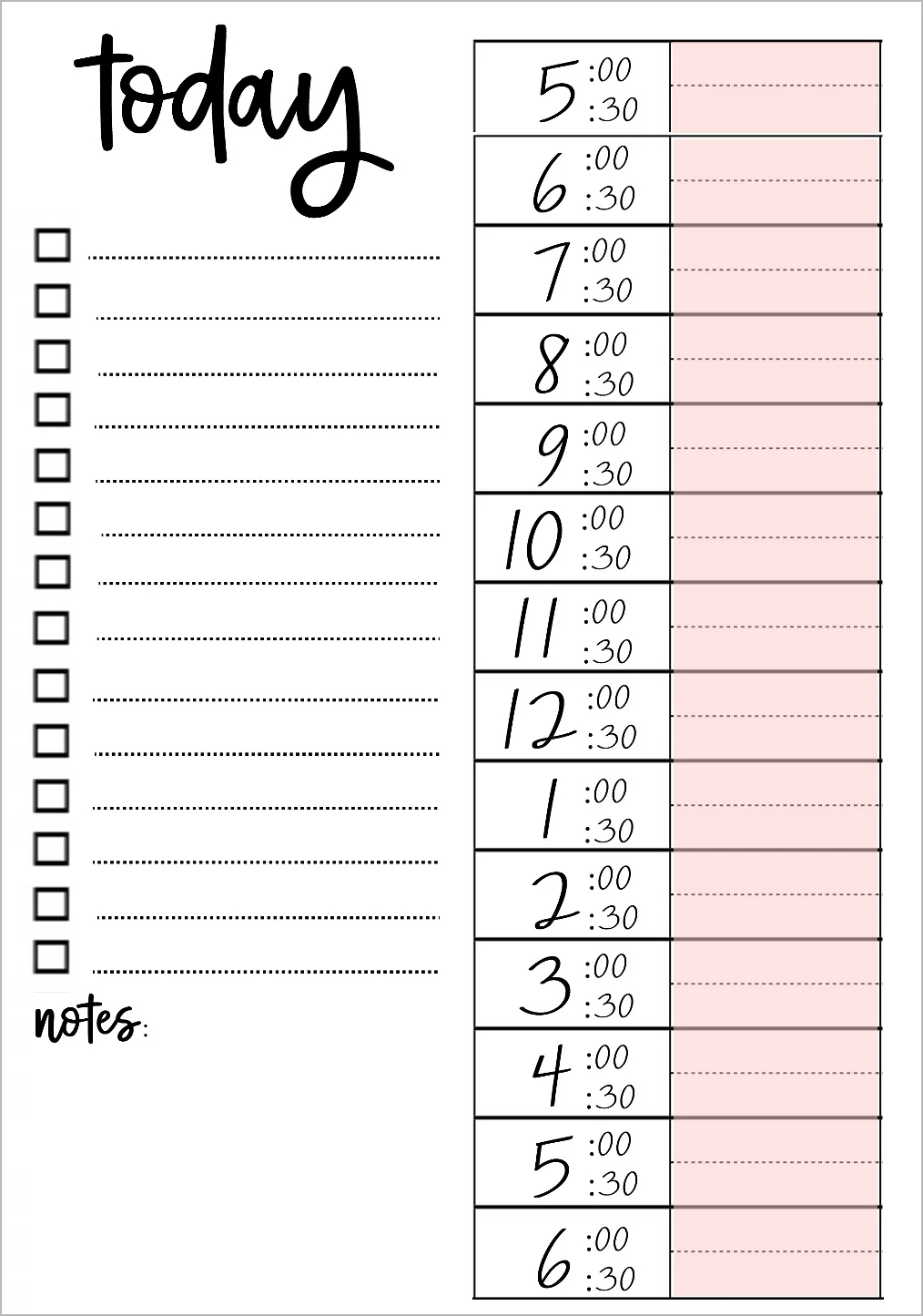 Printable To Do Lists That Work