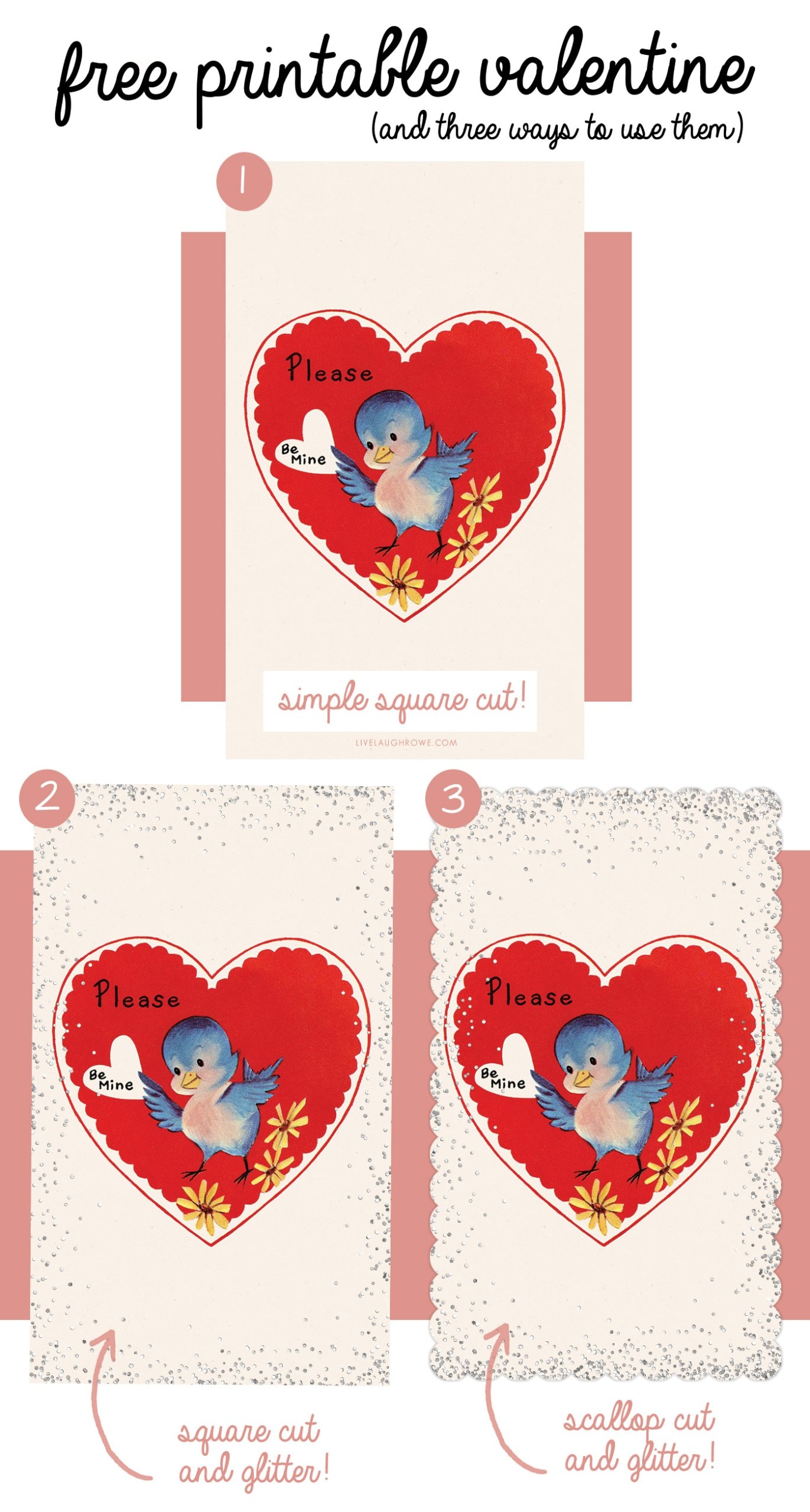 Free Valentine Cards Printable Version