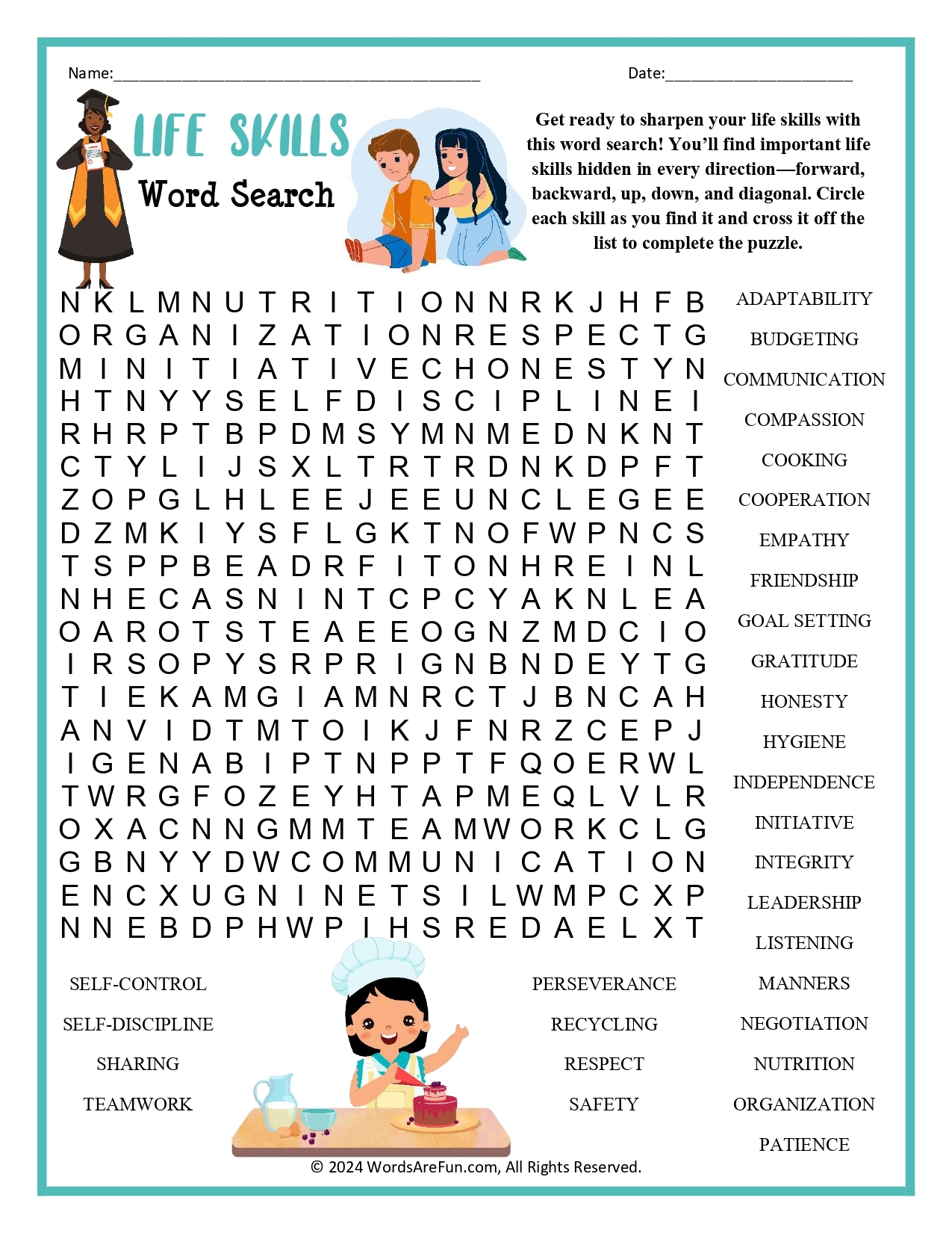 Psychology Sociology Word Search Puzzles For Free