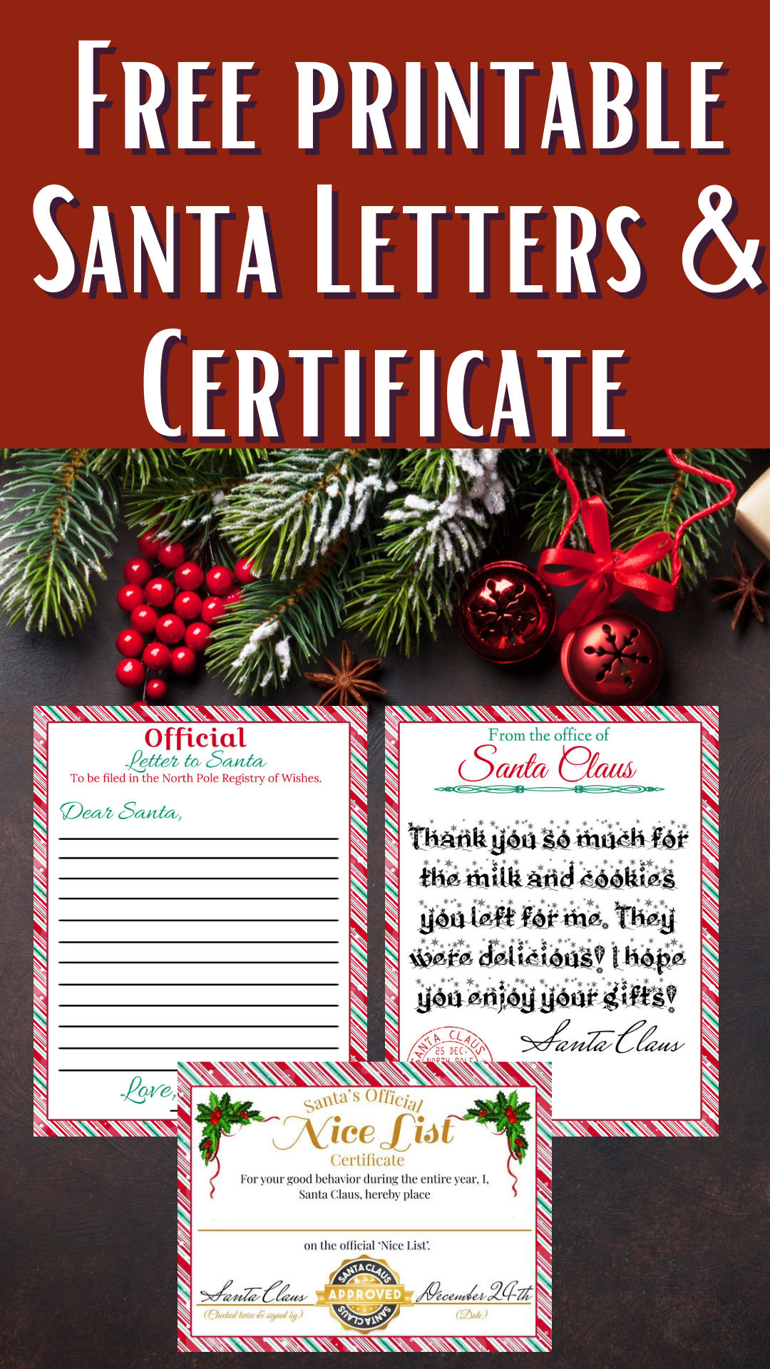 Santa Letter Set