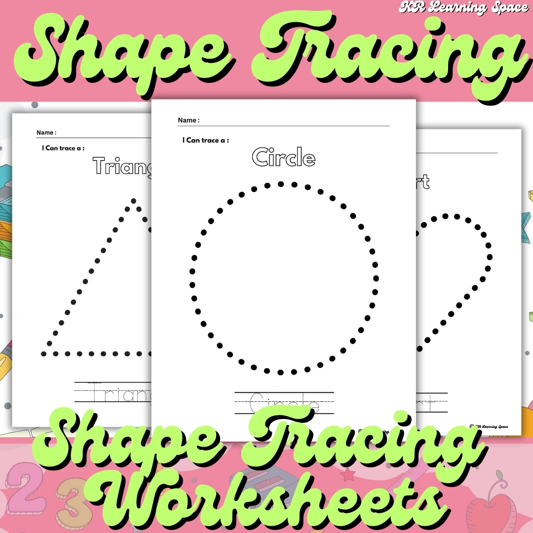 Shape Tracing Preschool Worksheets Preschool Printables Basic Shape Tracing Made By Teachers