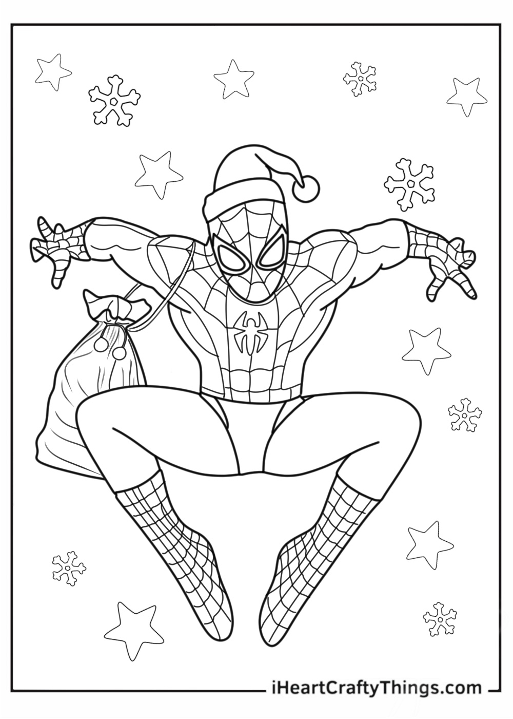 Free Printable Spiderman Coloring Pages