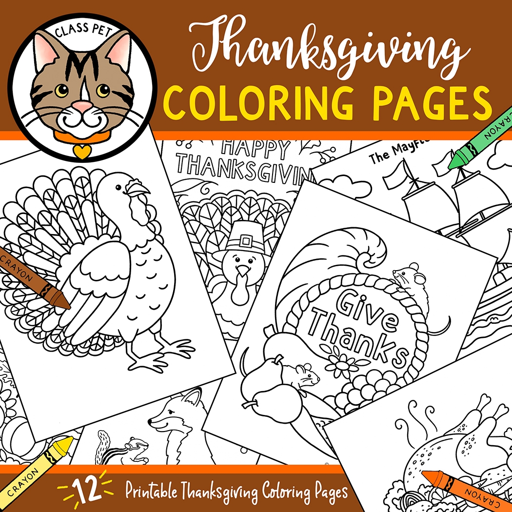 Free Printable Thanksgiving Coloring Pictures