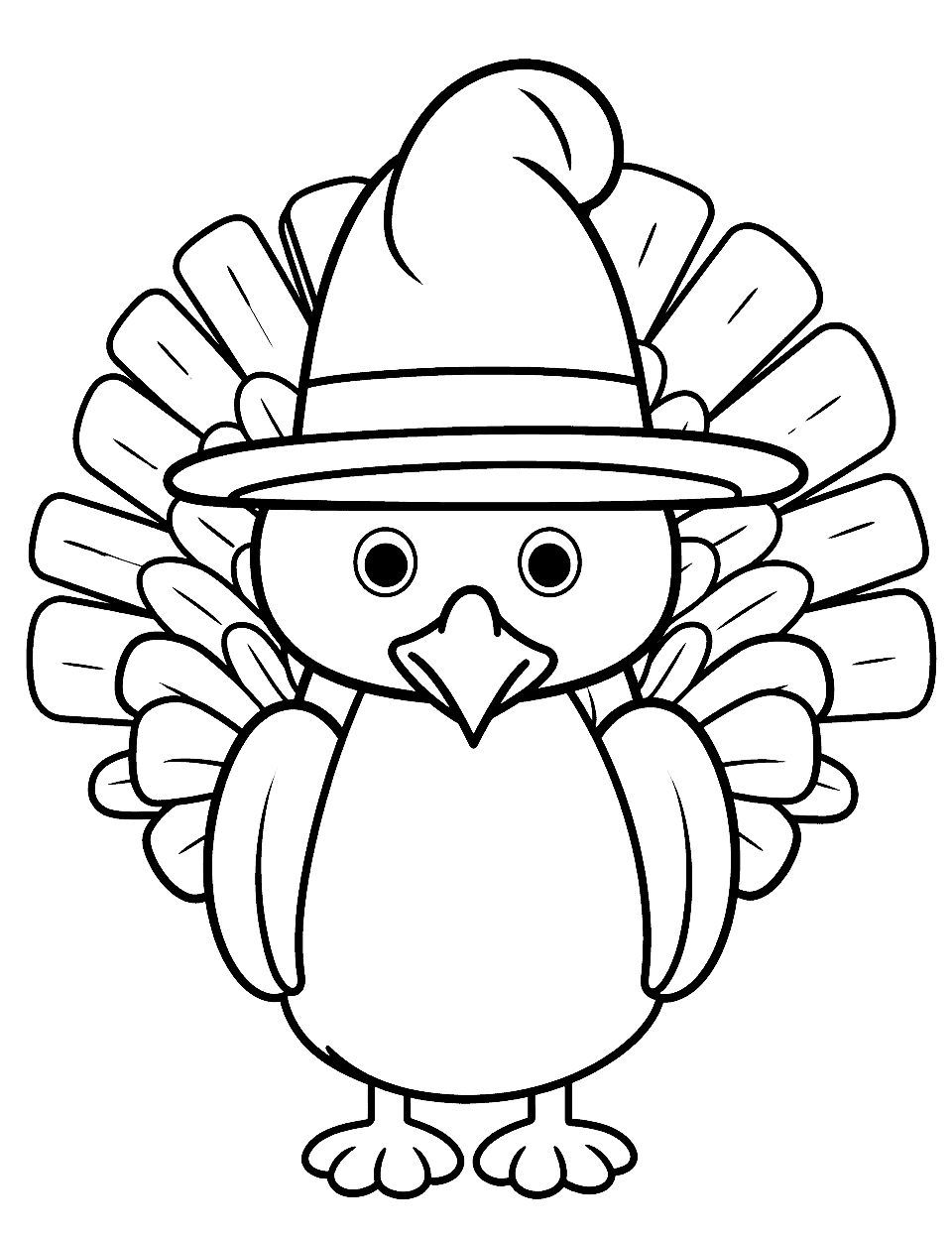 Thanksgiving Coloring Sheets Printable Top