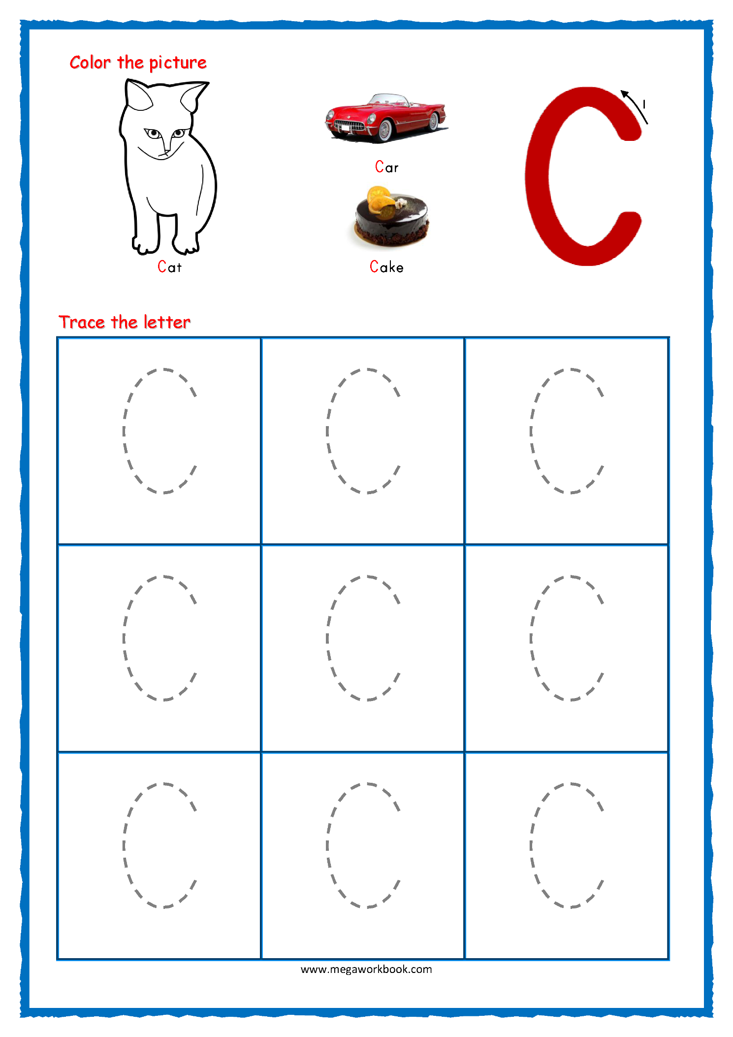 Free Alphabet Tracing Printables