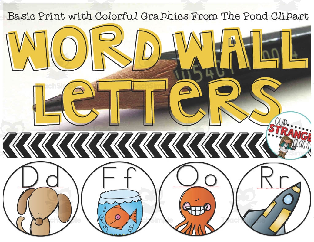 Alphabet Letters Printable Free For Word Wall