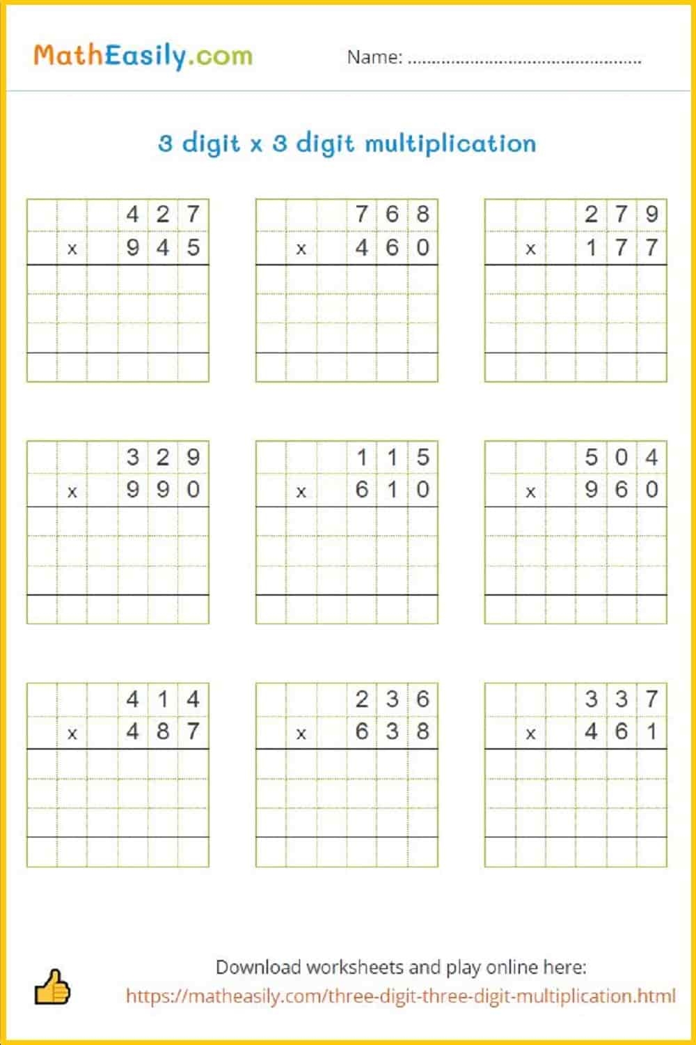 100 Free Math Games For Grade 5 ONLINE Printable