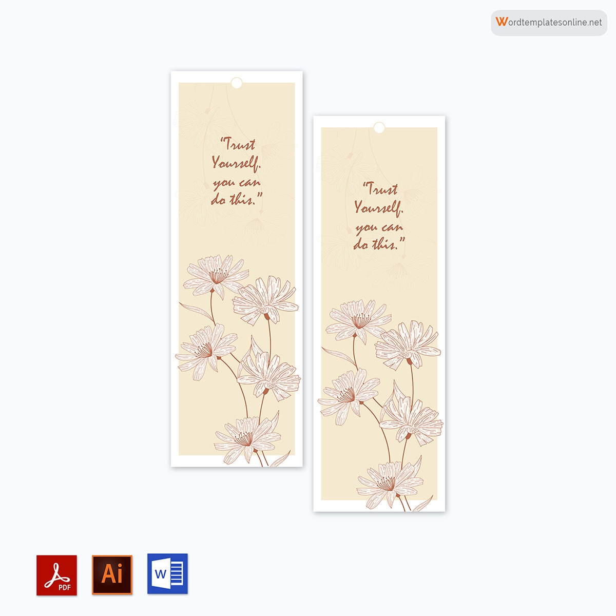 Printable Bookmarks Free Templates