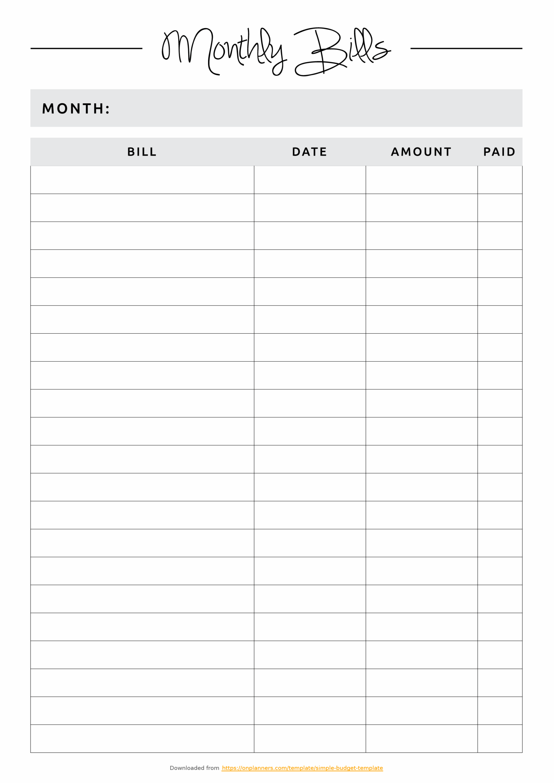 12 free printable budget worksheets to be boss of your money worksheets library