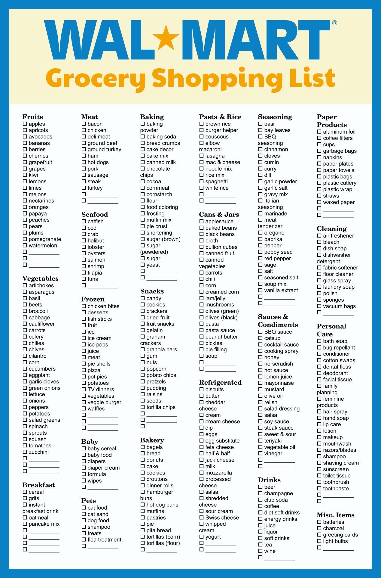 13 Best Grocery List Printable Ideas Grocery List Printable Grocery Grocery Lists