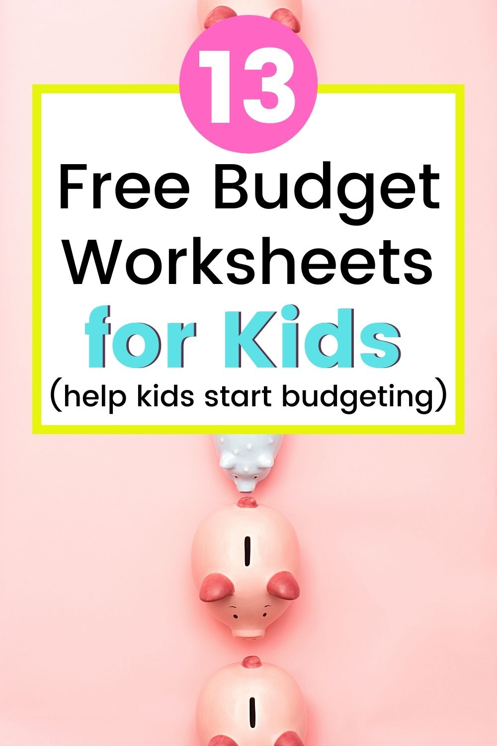 13 Kid s Budget Worksheets Plus Sample Budget Template For Teenagers 