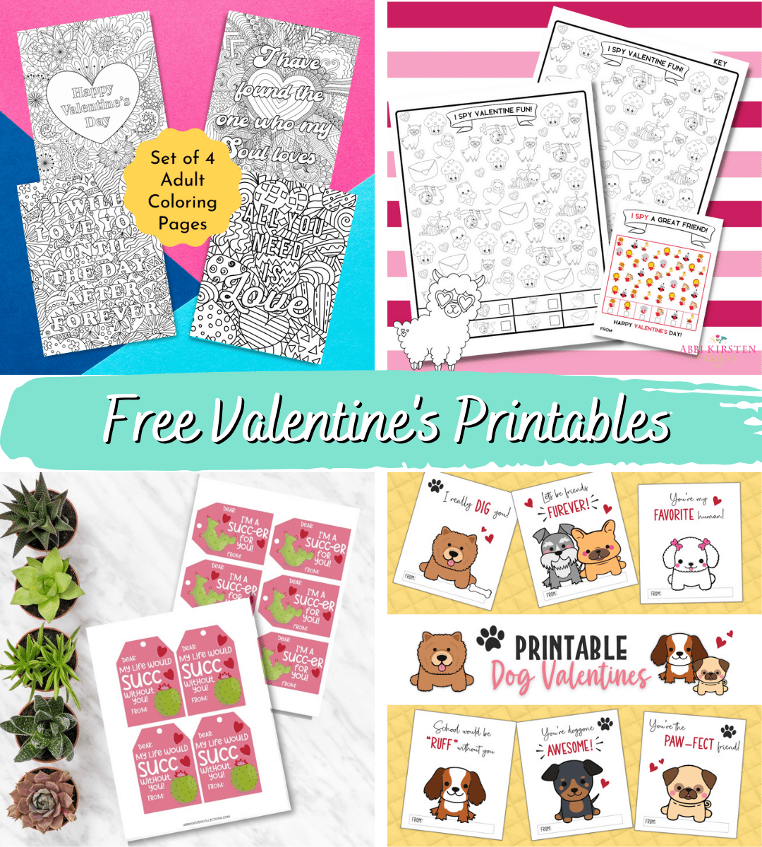Free Valentine's Printables For Kids
