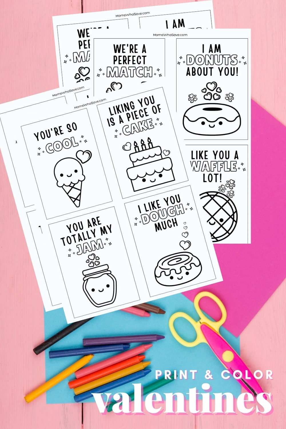 18 Free Printable Valentines For Kids MomsWhoSave