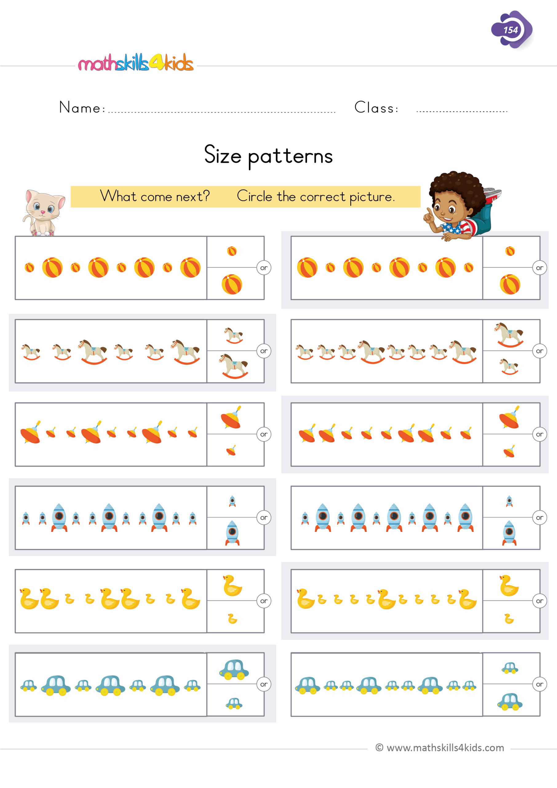 Free Printable 1st Grade Worksheets Math