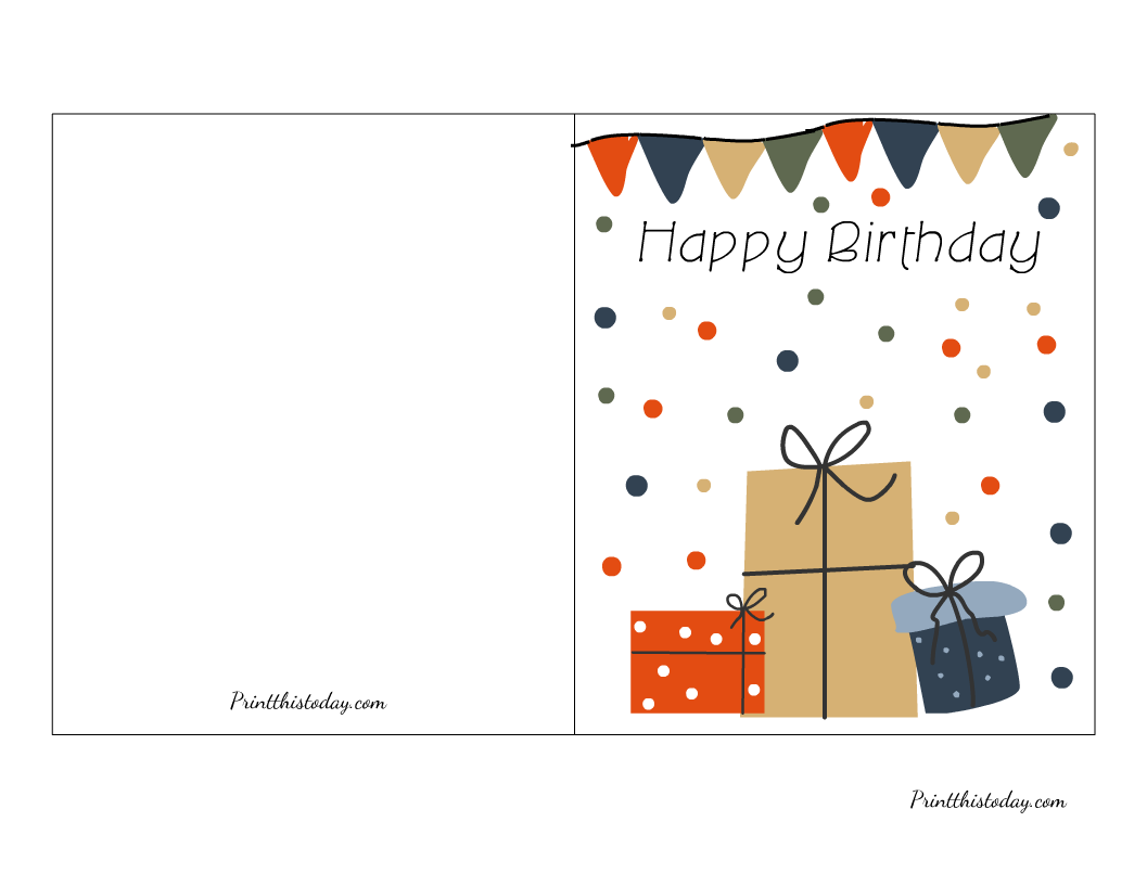 20 free printable birthday cards for kids cute and funny
