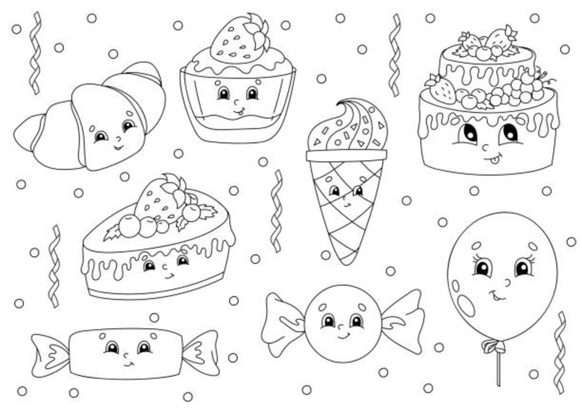 20 printable birthday cards to color parade