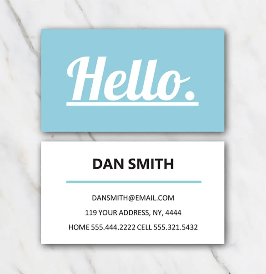 25 Free Microsoft Word Business Card Templates Printable Ready 2025 