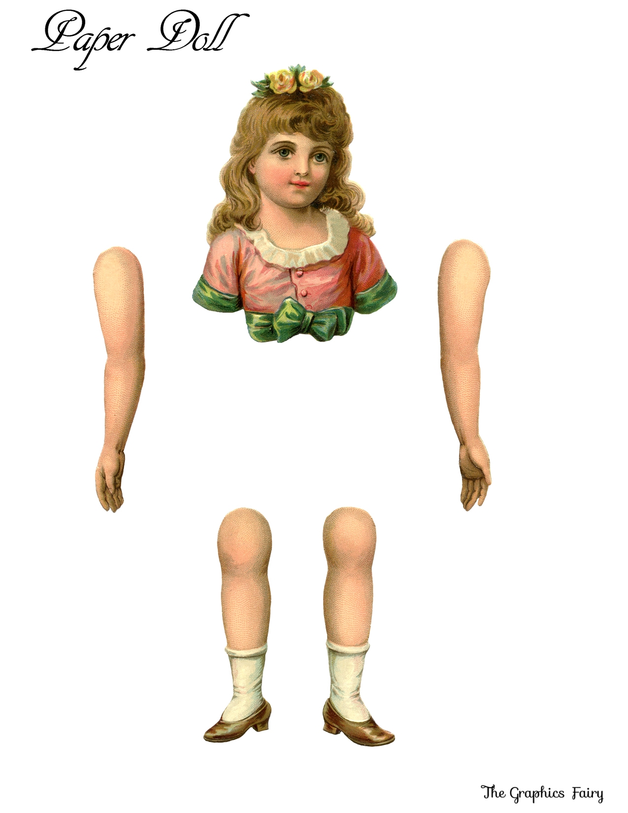 26 Vintage Paper Dolls Printable The Graphics Fairy 