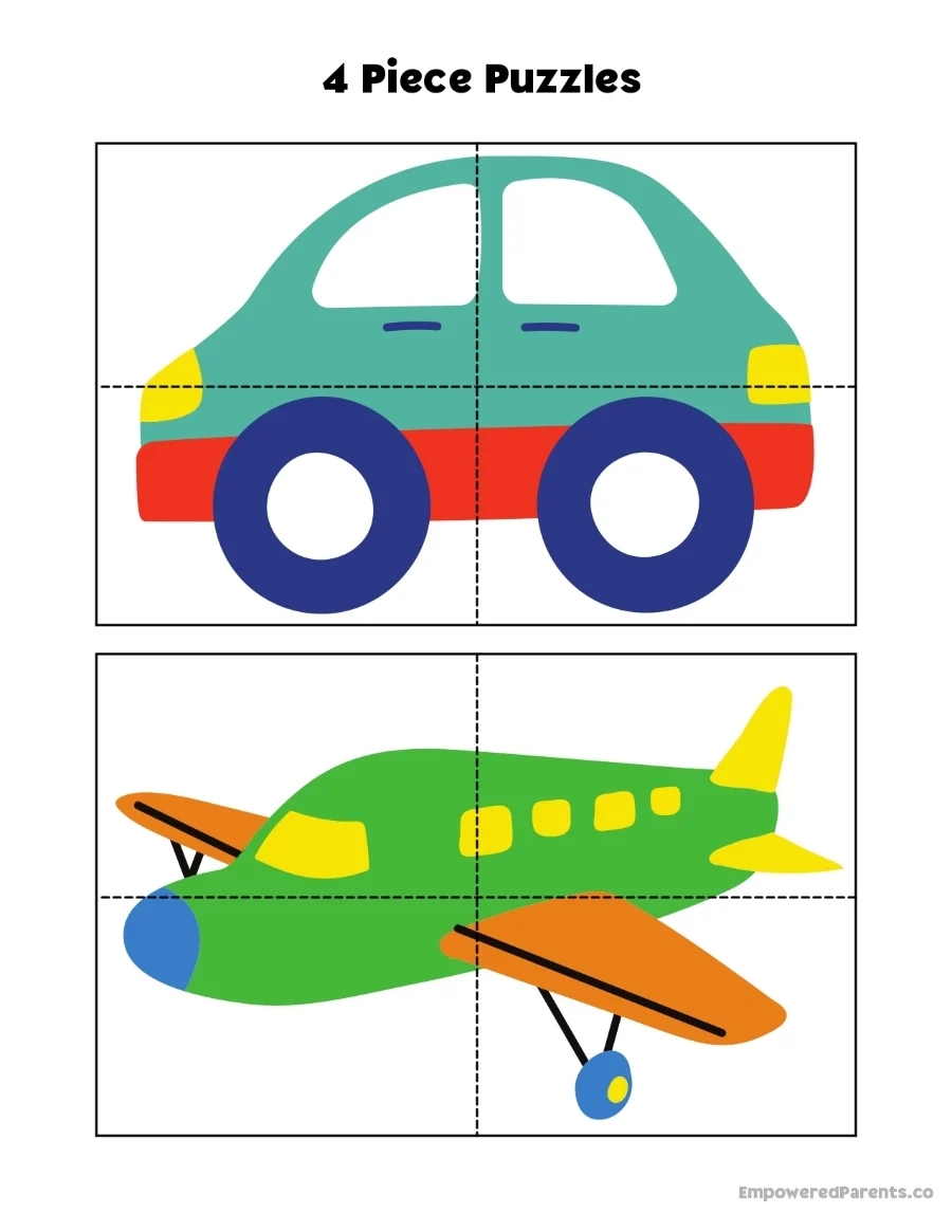 Free Printable Puzzles For Kids Ages 4-8
