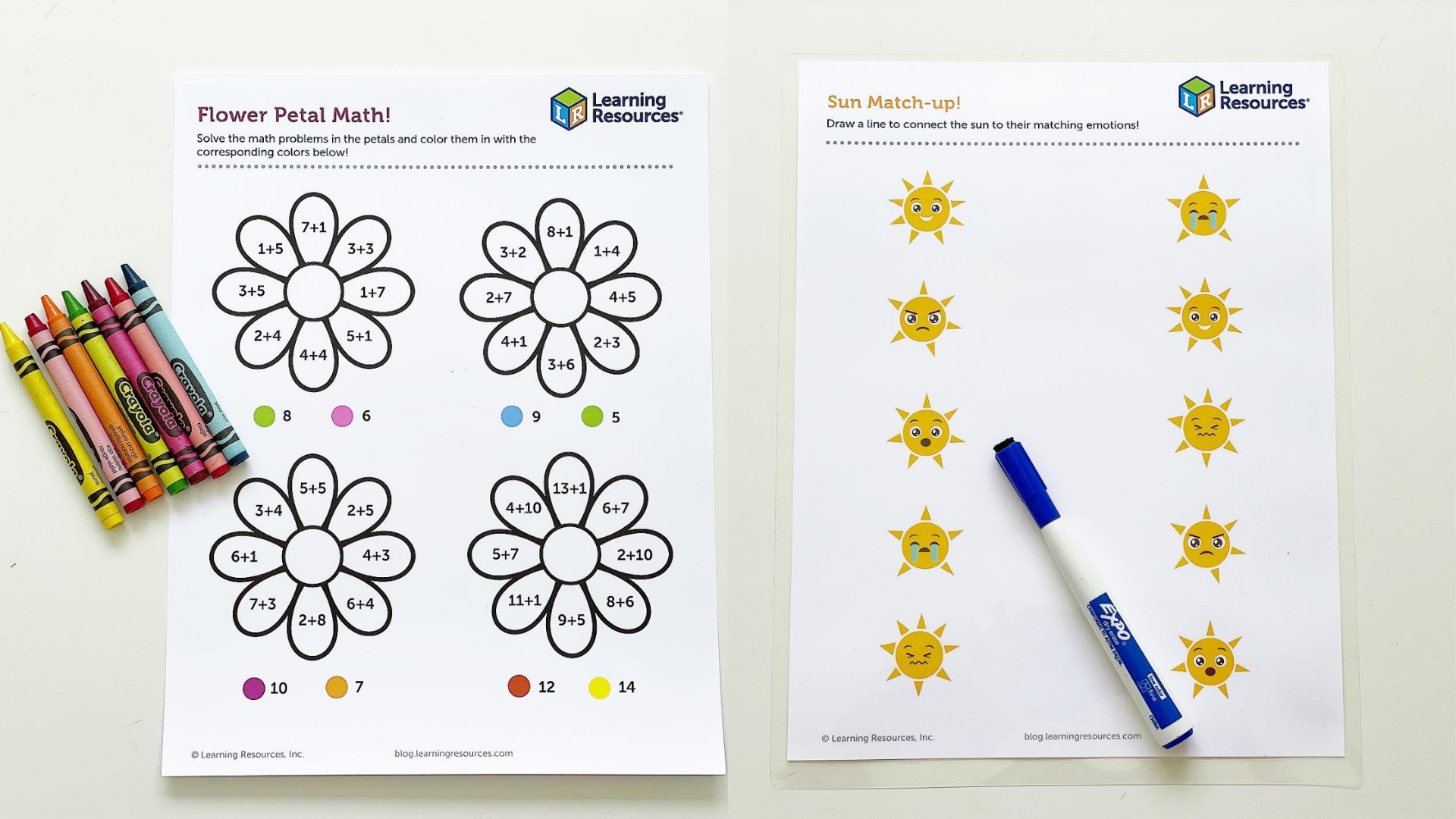 Preschool Learning Activities Free Printables