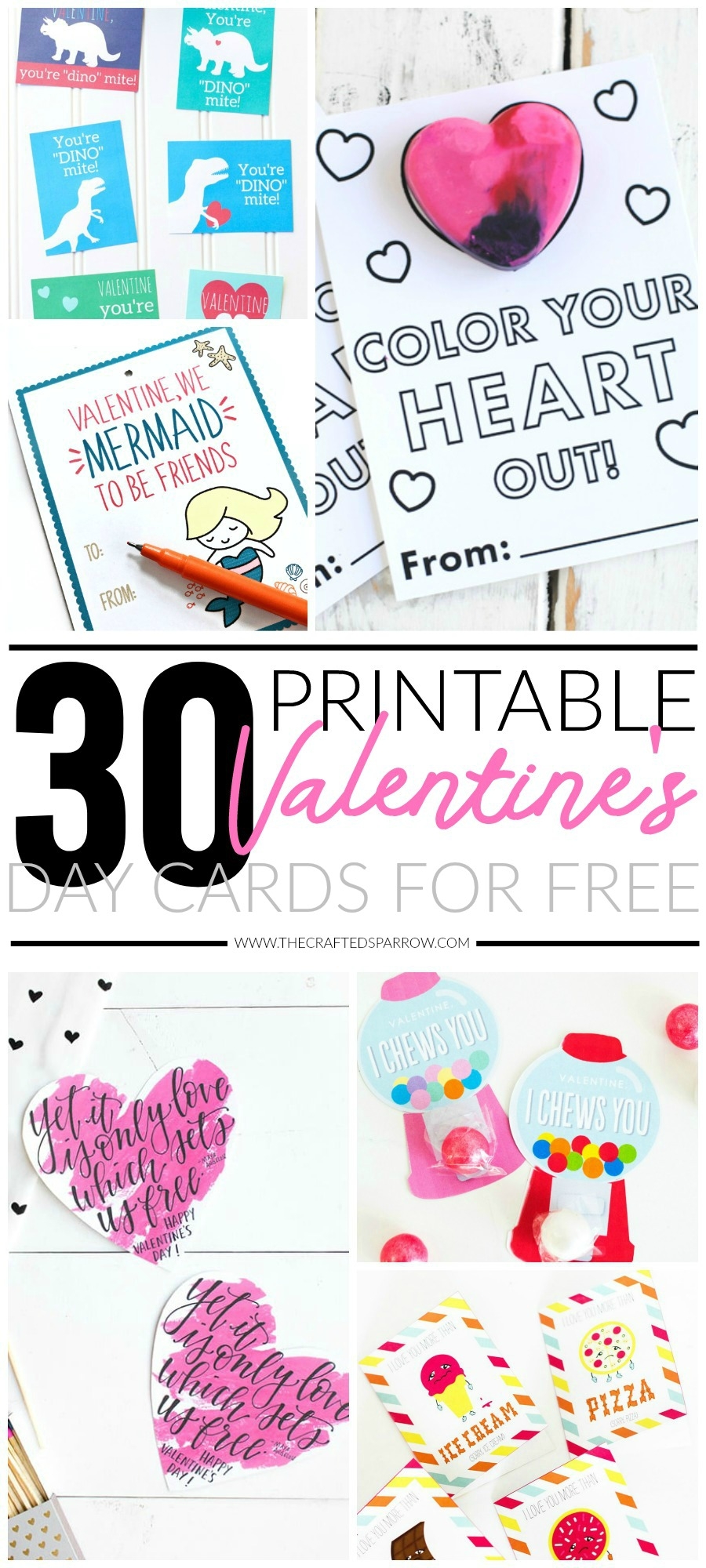 Free Valentine Printables Cards