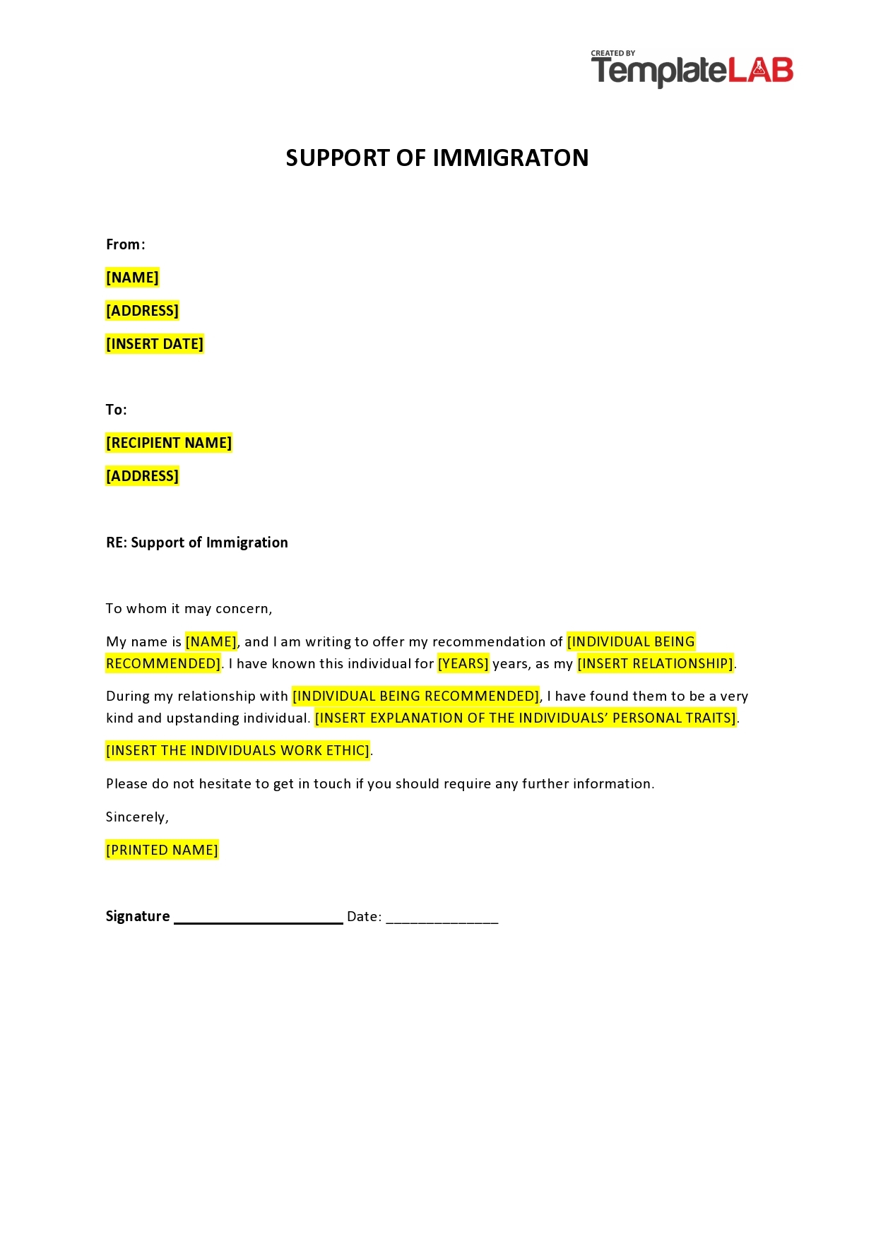 Free Printable Application For Visa