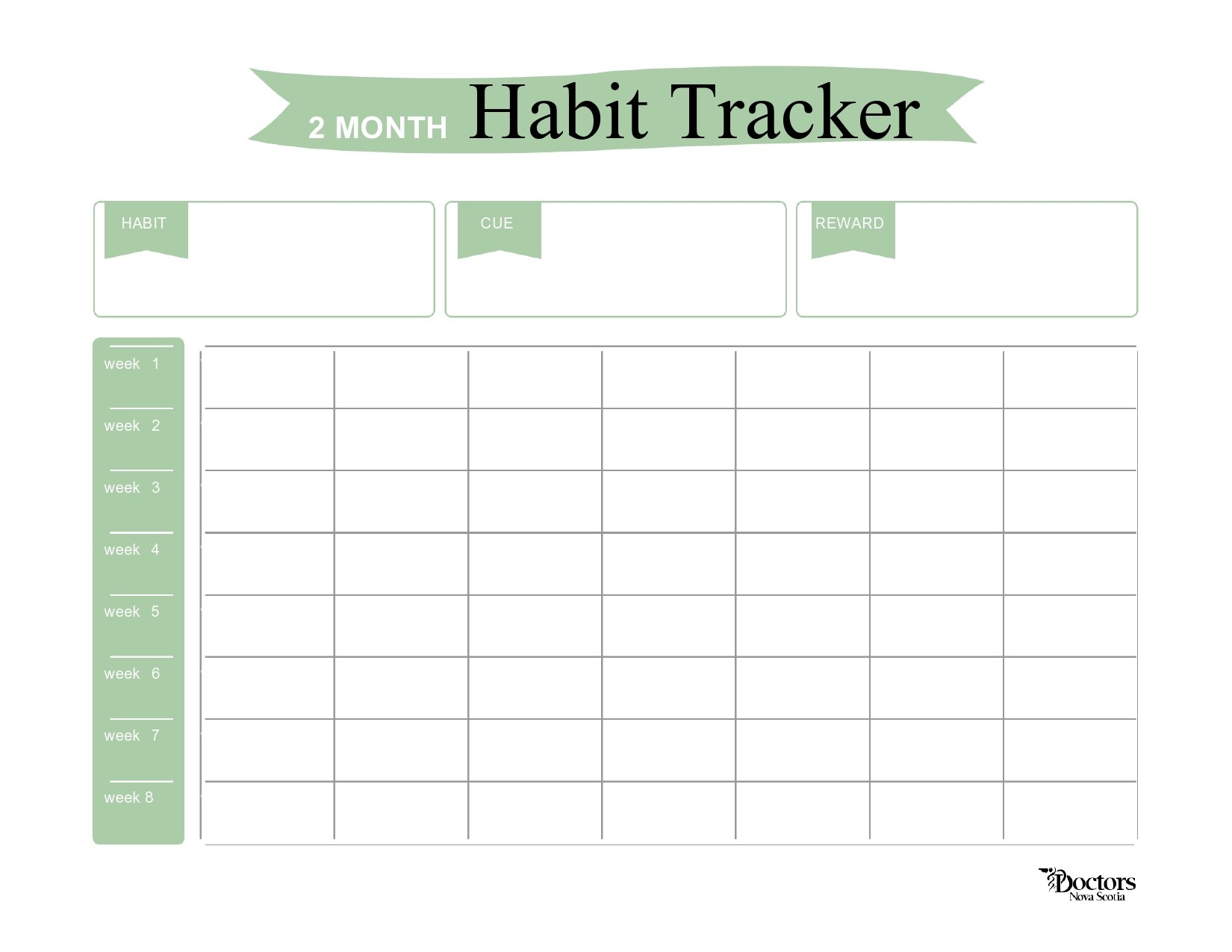 39 Free Habit Tracker Templates Daily Weekly Monthly TemplateLab
