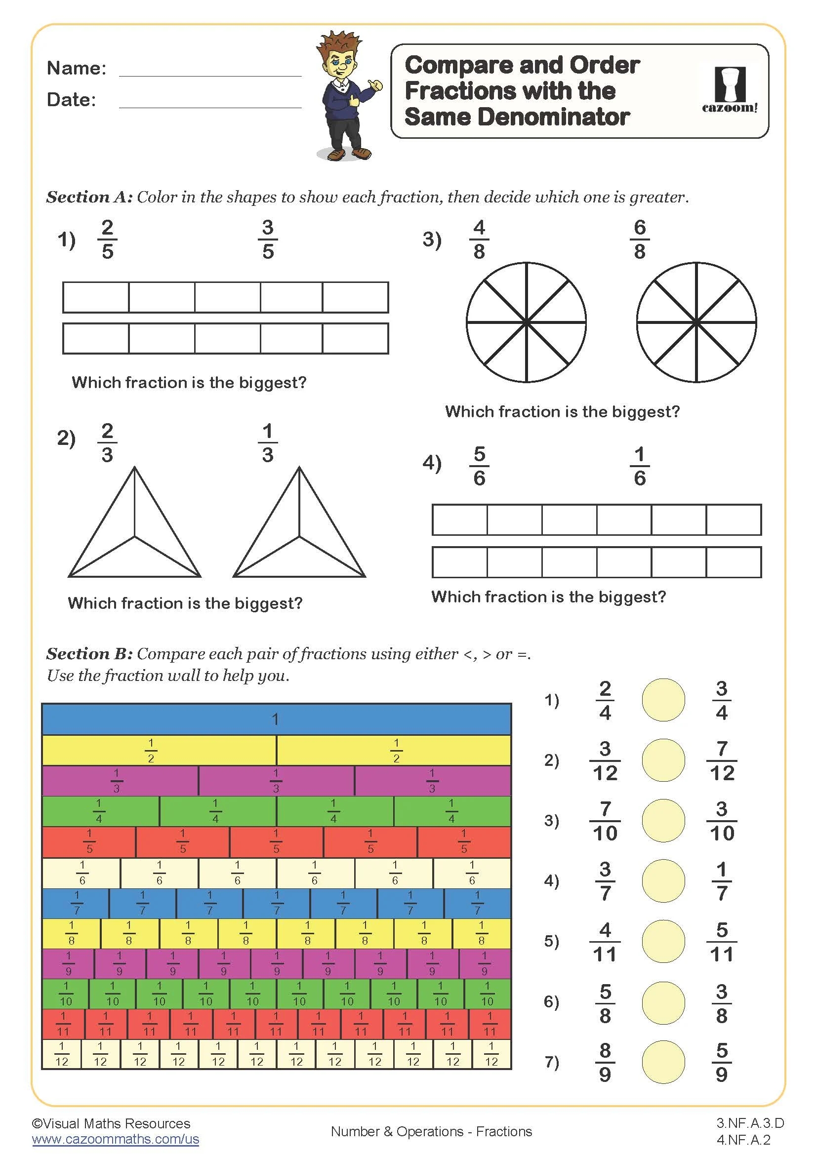 Free Math Printables For 3rd Grade