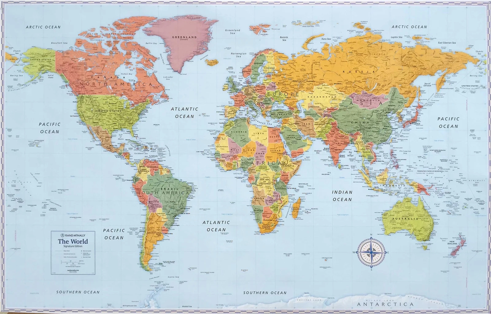 5 Free Blank Interactive Printable World Map For Kids PDF