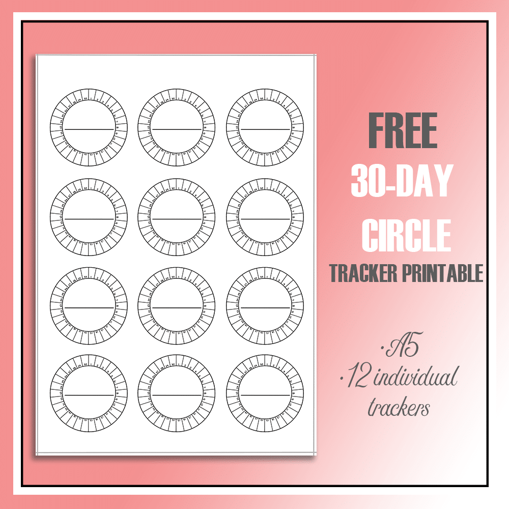 5 Free Printable Habit Trackers The Petite Planner