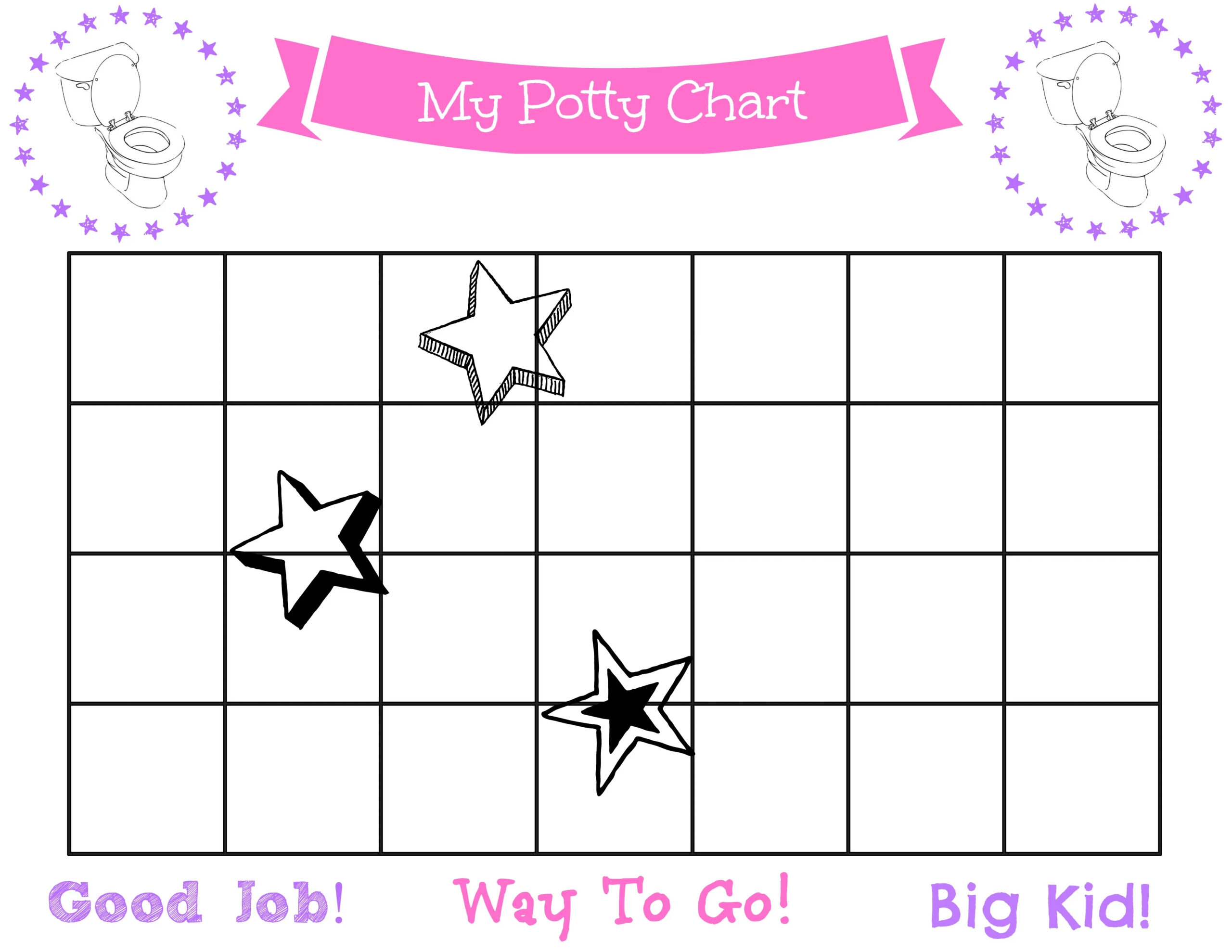 Free Printable Potty Training Chart Printable